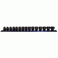 Swivel 0.5 in. Drive Nano Low Profile Impact Metric Socket Set - 15 Piece SW2613087